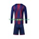 FC Barcelona Voetbalshirt Kleuters/Kids Thuis Tenue 2025-2026 Lange Mouw