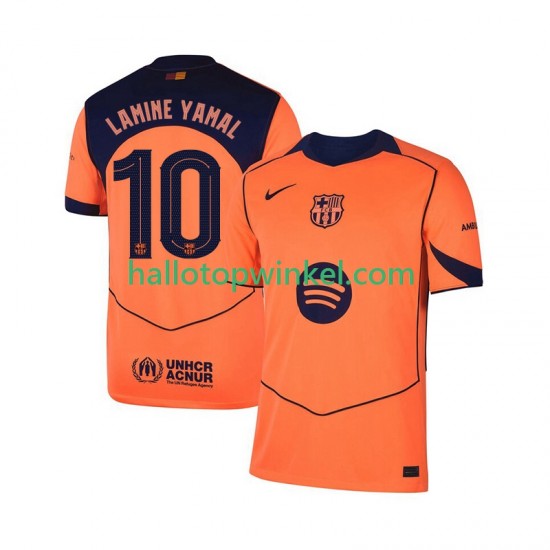 FC Barcelona Voetbalshirt Lamine Yamal 10 UCL Heren Derde Tenue 2025-2026 Korte Mouw