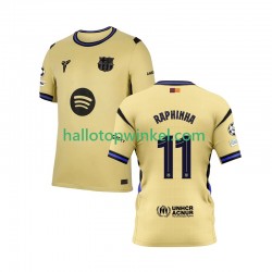 FC Barcelona Voetbalshirt Raphinha 11 Champions League Heren Uit Tenue 2025-2026 Korte Mouw