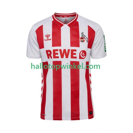 FC Köln Voetbalshirt Heren Thuis Tenue 2025-2026 Korte Mouw