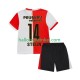 Feyenoord Rotterdam Voetbalshirt Sem Steijn 14 Kleuters/Kids Thuis Tenue 2025-2026 Korte Mouw