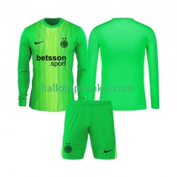 Inter Milan Voetbalshirt Doelman Kleuters/Kids Derde Tenue 2025-2026 Lange Mouw