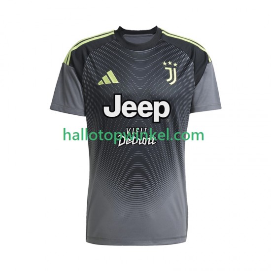 Juventus Voetbalshirt Doelman Heren Uit Tenue 2025-2026 Korte Mouw