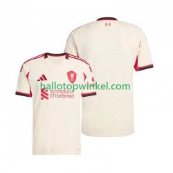 Liverpool Voetbalshirt Heren Uit Tenue 2025-2026 Korte Mouw