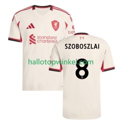 Liverpool Voetbalshirt Dominik Szoboszlai 8 Heren Uit Tenue 2025-2026 Korte Mouw