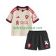 Liverpool Voetbalshirt Federico Chiesa 14 Kleuters/Kids Uit Tenue 2025-2026 Korte Mouw
