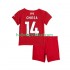 Liverpool Voetbalshirt Federico Chiesa 14 Kleuters/Kids Thuis Tenue 2025-2026 Korte Mouw