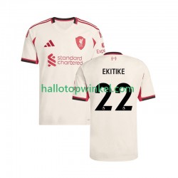 Liverpool Voetbalshirt Hugo Ekitike 22 Heren Uit Tenue 2025-2026 Korte Mouw