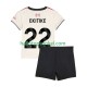 Liverpool Voetbalshirt Hugo Ekitike 22 Kleuters/Kids Uit Tenue 2025-2026 Korte Mouw