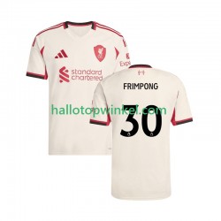 Liverpool Voetbalshirt Jeremie Frimpong 30 Heren Uit Tenue 2025-2026 Korte Mouw
