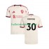 Liverpool Voetbalshirt Jeremie Frimpong 30 Heren Uit Tenue 2025-2026 Korte Mouw