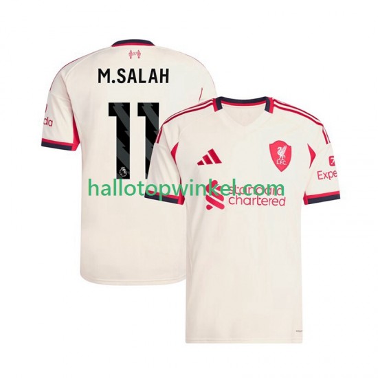 Liverpool Voetbalshirt Mohamed Salah 11 Heren Uit Tenue 2025-2026 Korte Mouw