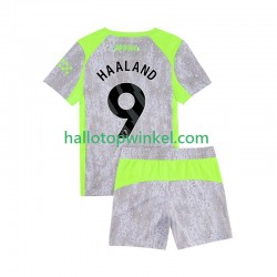 Manchester City Voetbalshirt Erling Haaland 9 Heren Kleuters/Kids Derde Tenue 2025-2026 Korte Mouw