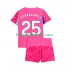 Manchester City Voetbalshirt Gianluigi Donnarumma 25 Doelman Kleuters/Kids Uit Tenue 2025-2026 Korte Mouw