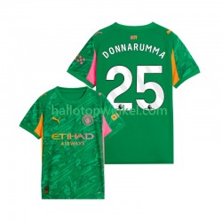 Manchester City Voetbalshirt Gianluigi Donnarumma 25 Doelman Heren Thuis Tenue 2025-2026 Korte Mouw