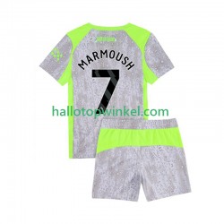 Manchester City Voetbalshirt Omar Marmoush 7 Kleuters/Kids Derde Tenue 2025-2026 Korte Mouw