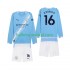 Manchester City Voetbalshirt Rodrigo Hernandez 16 Kleuters/Kids Thuis Tenue 2025-2026 Lange Mouw