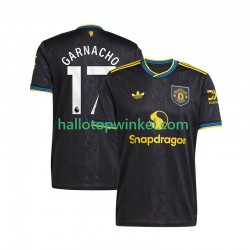 Manchester United Voetbalshirt Alejandro Garnacho 17 Heren Derde Tenue 2025-2026 Korte Mouw