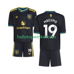 Manchester United Voetbalshirt Bryan Mbeumo 19 Kleuters/Kids Derde Tenue 2025-2026 Korte Mouw