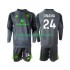 Manchester United Voetbalshirt Andre Onana 24 Doelman Kleuters/Kids Uit Tenue 2025-2026 Lange Mouw
