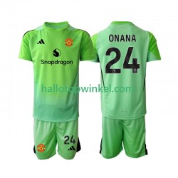 Manchester United Voetbalshirt Andre Onana 24 Doelman Kleuters/Kids Vierde Tenue 2025-2026 Korte Mouw