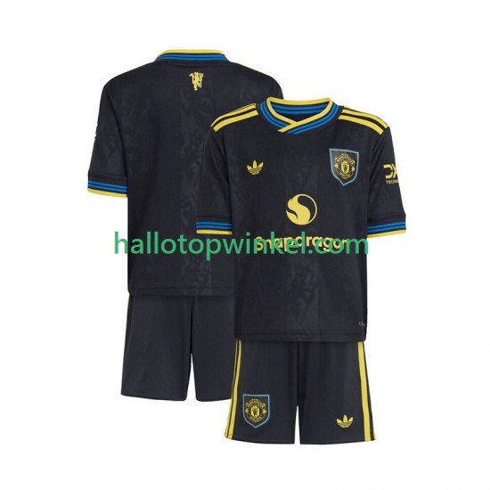 Manchester United Voetbalshirt Kleuters/Kids Derde Tenue 2025-2026 Korte Mouw