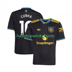 Manchester United Voetbalshirt Matheus Cunha 10 Heren Derde Tenue 2025-2026 Korte Mouw
