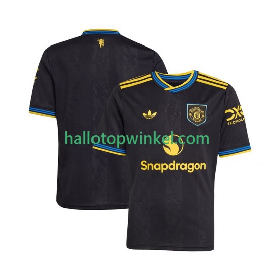 Manchester United Voetbalshirt Heren Derde Tenue 2025-2026 Korte Mouw