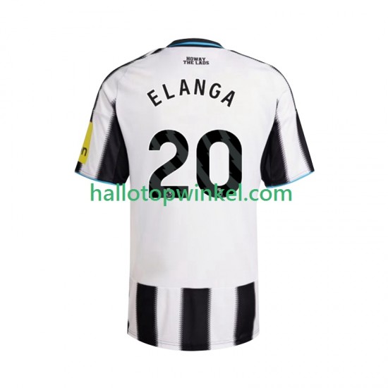Newcastle United Voetbalshirt Elanga 20 Heren Thuis Tenue 2025-2026 Korte Mouw