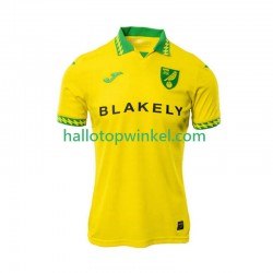 Norwich City Voetbalshirt Heren Thuis Tenue 2025-2026 Korte Mouw
