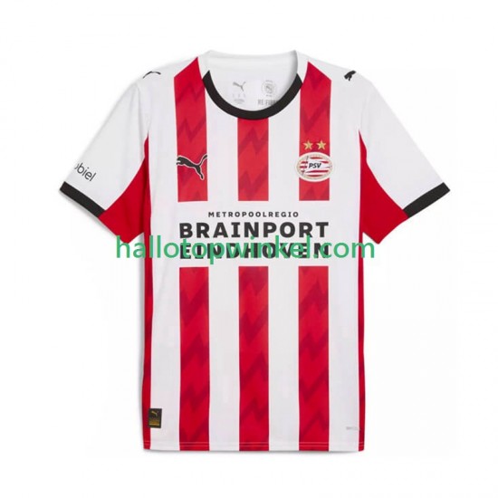 PSV Eindhoven Voetbalshirt Heren Thuis Tenue 2025-2026 Korte Mouw