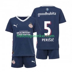 PSV Eindhoven Voetbalshirt Ivan Perisic 5 Kleuters/Kids Uit Tenue 2025-2026 Korte Mouw