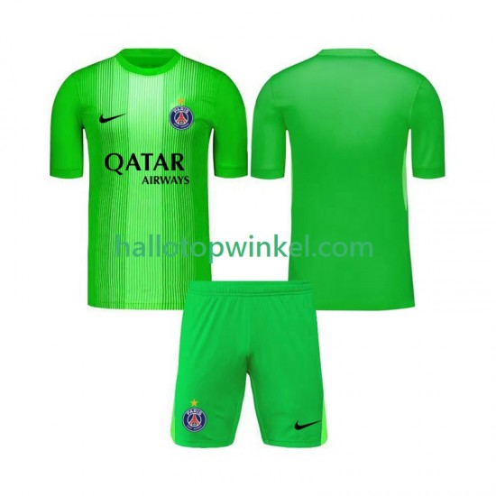 Paris Saint-Germain Voetbalshirt Doelman Kleuters/Kids Uit Tenue 2025-2026 Korte Mouw