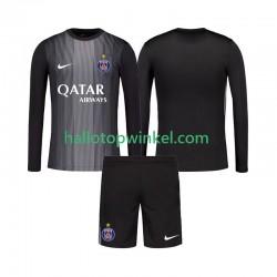 Paris Saint-Germain Voetbalshirt Doelman Kleuters/Kids Thuis Tenue 2025-2026 Lange Mouw