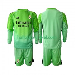Real Madrid Voetbalshirt Kleuters/Kids Uit Tenue 2025-2026 Lange Mouw