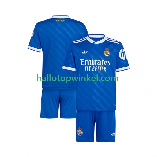 Real Madrid Voetbalshirt Kleuters/Kids Derde Tenue 2025-2026 Korte Mouw