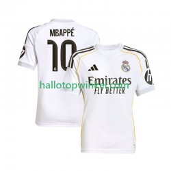 Real Madrid Voetbalshirt Mbappé Kylian 10 Heren Thuis Tenue 2025-2026 Korte Mouw