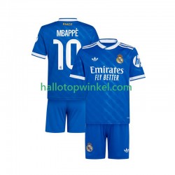 Real Madrid Voetbalshirt Mbappé Kylian 10 Kleuters/Kids Derde Tenue 2025-2026 Korte Mouw