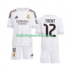 Real Madrid Voetbalshirt Trent Alexander-Arnold 12 Kleuters/Kids Thuis Tenue 2025-2026 Korte Mouw