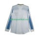SS Lazio Voetbalshirt 2000 Retro Heren Uit Tenue 1999 Lange Mouw