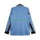SS Lazio Voetbalshirt 1998 Retro Heren Thuis Tenue 1999 Lange Mouw
