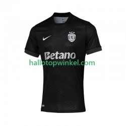 Sporting CP Voetbalshirt Heren Uit Tenue 2025-2026 Korte Mouw