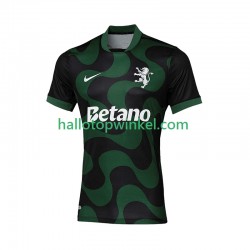 Sporting CP Voetbalshirt Heren Uit Tenue Vierde Tenue 2025-2026 Korte Mouw