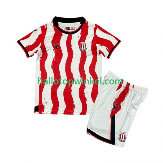Voetbalshirt Sunderland Granit Xhaka 34 Kleuters/Kids Thuis Tenue 2025-2026 Korte Mouw