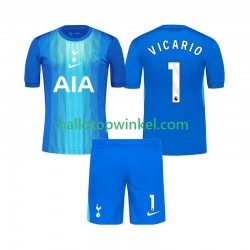 Tottenham Hotspur Voetbalshirt Guglielmo Vicario 1 Doelman Kleuters/Kids Uit Tenue 2025-2026 Korte Mouw
