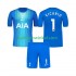 Tottenham Hotspur Voetbalshirt Guglielmo Vicario 1 Doelman Kleuters/Kids Uit Tenue 2025-2026 Korte Mouw