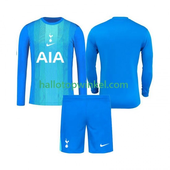 Tottenham Hotspur Voetbalshirt Doelman Kleuters/Kids Uit Tenue 2025-2026 Lange Mouw