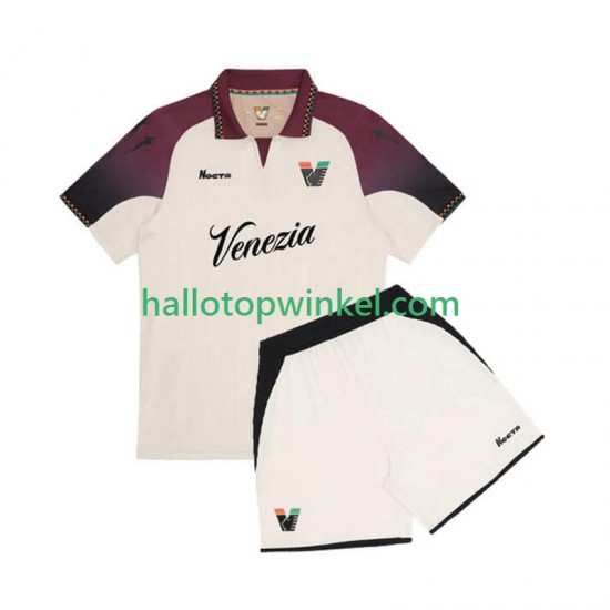 Venezia Voetbalshirt Kleuters/Kids Uit Tenue 2025-2026 Korte Mouw