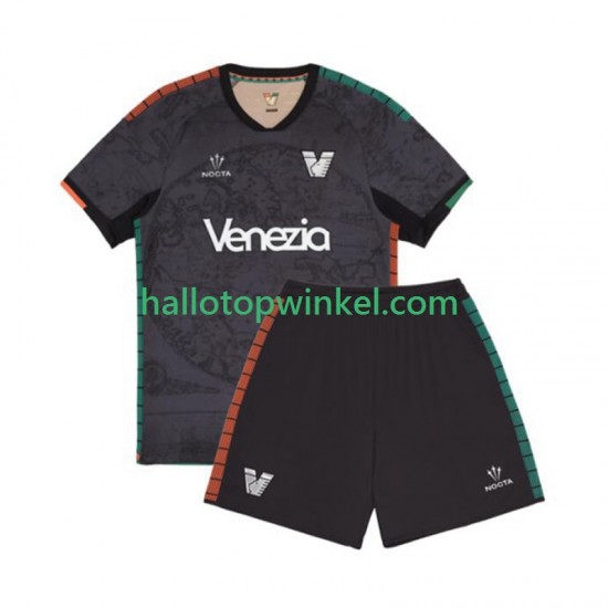 Venezia Voetbalshirt Kleuters/Kids Thuis Tenue 2025-2026 Korte Mouw