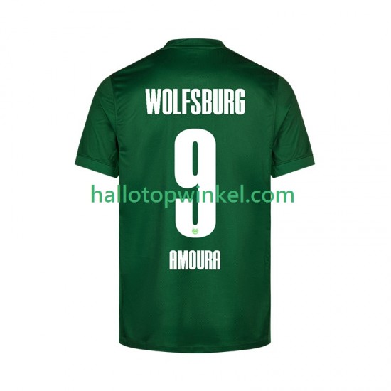 VfL Wolfsburg Voetbalshirt Mohamed Amoura 9 Heren Thuis Tenue 2025-2026 Korte Mouw